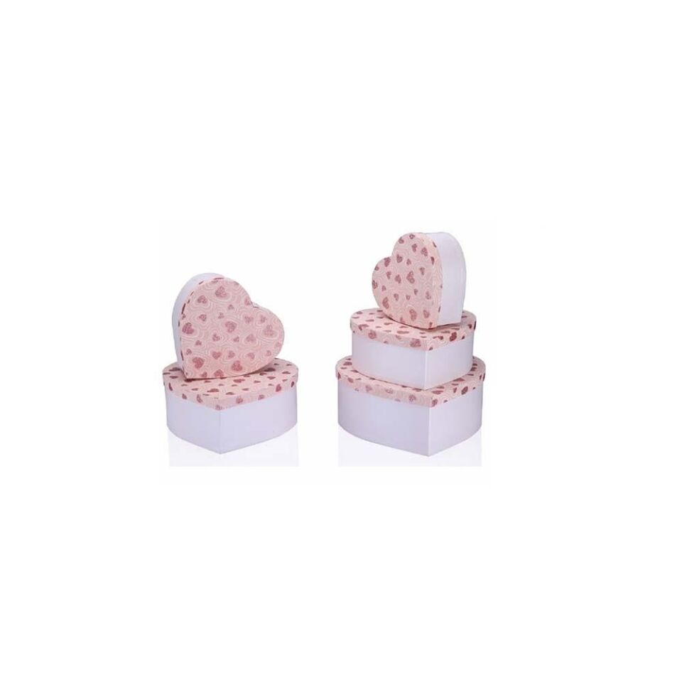 Gıpta Hediyelik Kutu Sparkle Kalp Bx68180-1