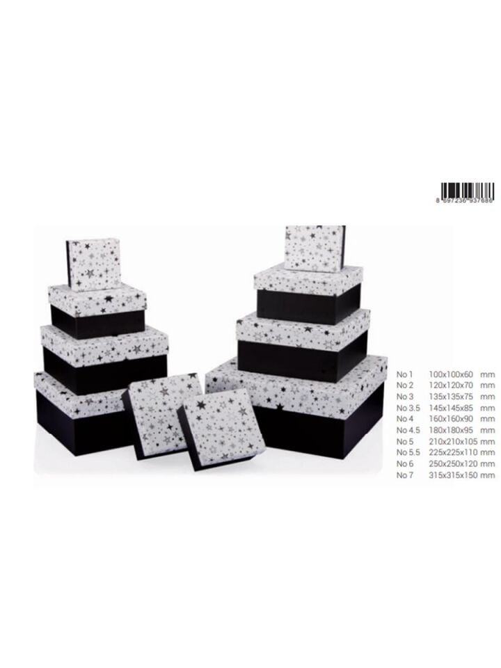 Gıpta Hediyelik Kutu Stella Kare Bx76860-2