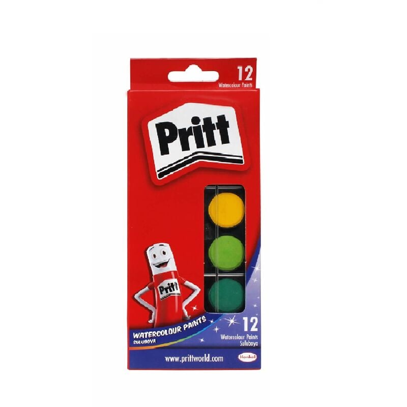 Pritt Sulu Boya 12'li Küçük Tablet 1048082