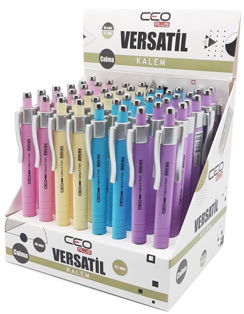 Ceo Versatil Kalem Soft Renk Kendinden Çizgi 0.7mm 48li Vr0028