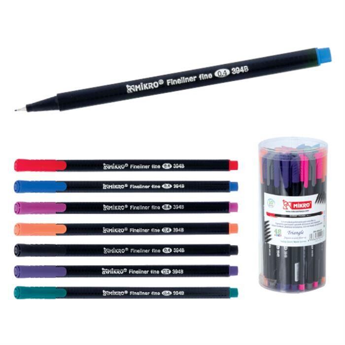 Mikro Kavanozlu Fınelıner Keçeli Kalem Zw-394b-48