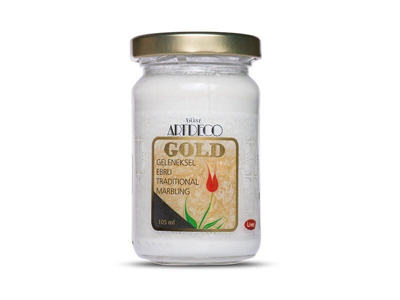 Artdeco Gold Ebru Boyası 105ml Beyaz 060 S.1 Lv-y-018d-060