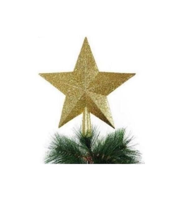 Nedi Ağaç Süsü Tepelik Yıldız Tek 15 Cm As43