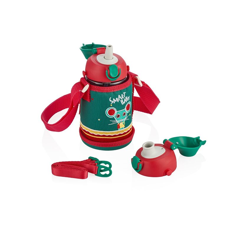 Uzspace Trıtan / Kılıflı / Pipetli 480 Ml Matara Yeşil 2011