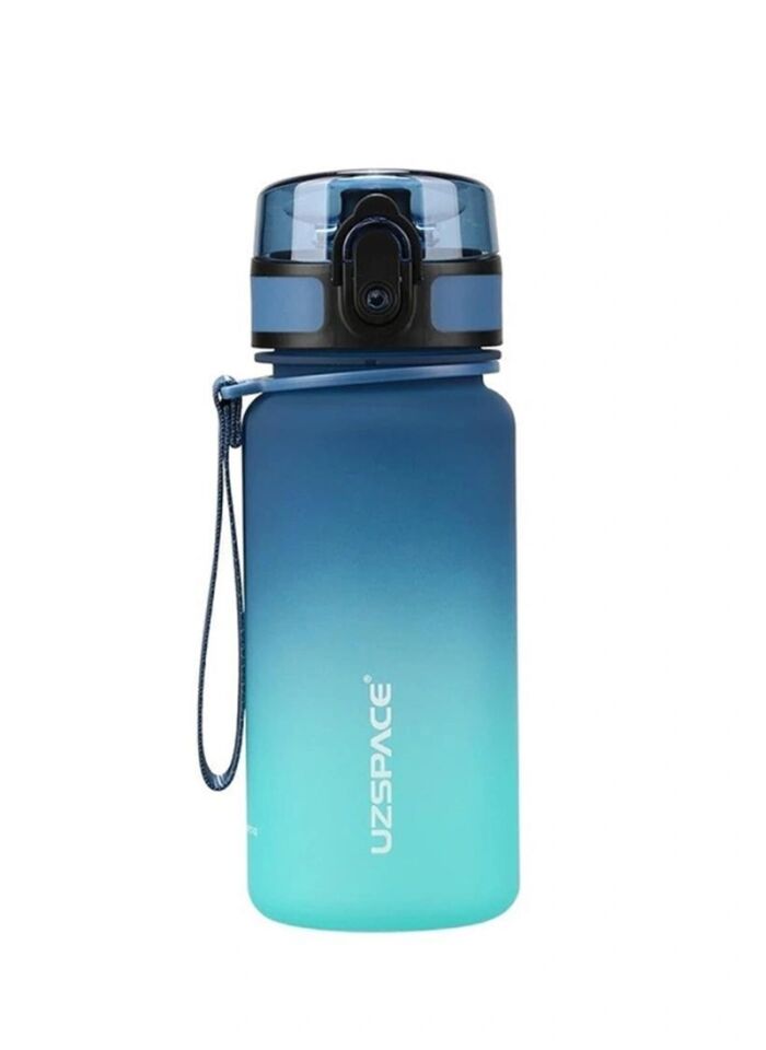 Uzspace Trıtan 350 Ml Matara Mavi - Yeşil 3034-4
