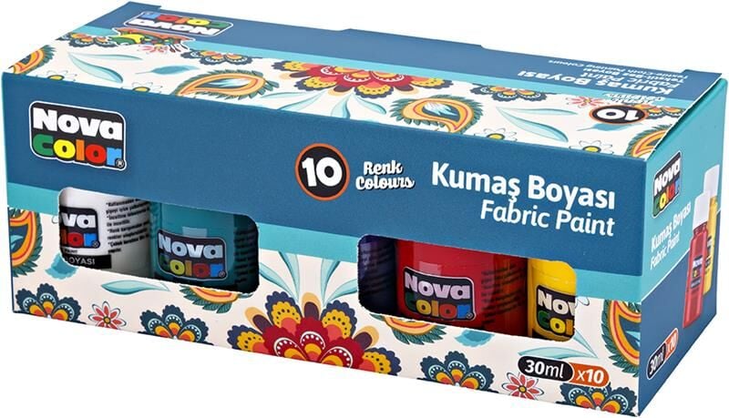 Nova Color Kumaş Boyası 10'lu Set Nc-194