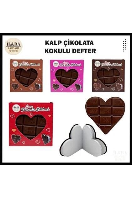 İl&ba Not Defteri Kalp Chocolate Klp-01