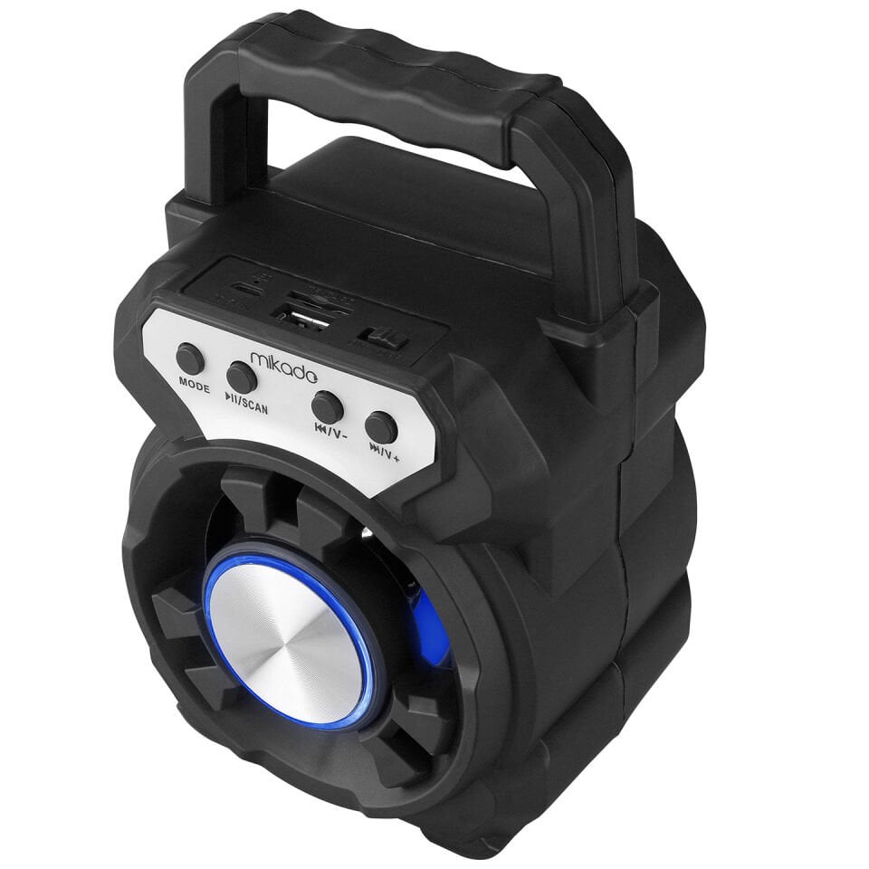 Mikado Md-bt65s 5w 800mah 3.7v Siyah Usb-tf Cart - Bluetooth Taşınabilir Speaker