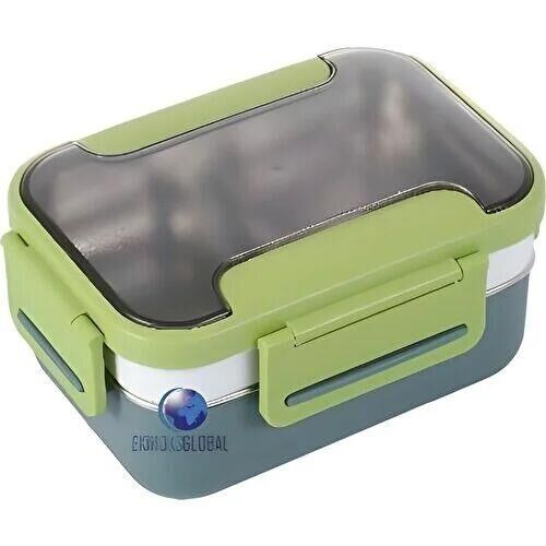 Vagonlife Lunchbox Paslanmaz Çelik 1200 Ml Yeşil Bl-20182