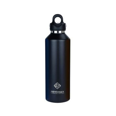 Vagonlife Revomax Paslanmaz Çelik 473 Ml Matara Siyah 16 Oz