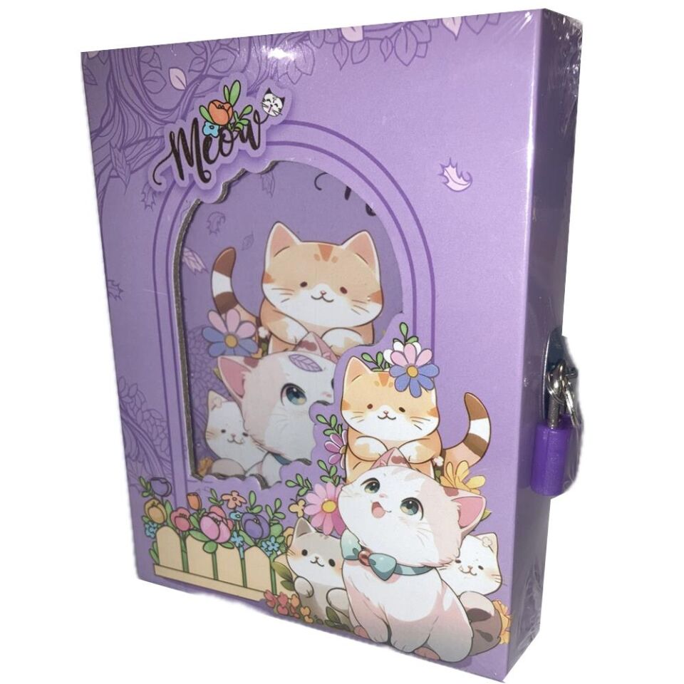 Bafix Hatıra Defteri Kilitli Karışık Desenli Yh64k-krş