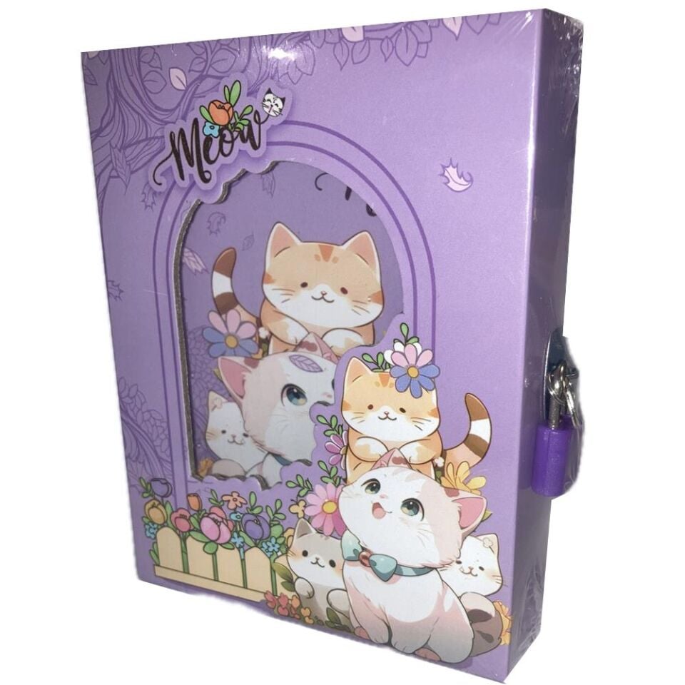 Bafix Hatıra Defteri Kilitli Karışık Desenli Yh64k-krş