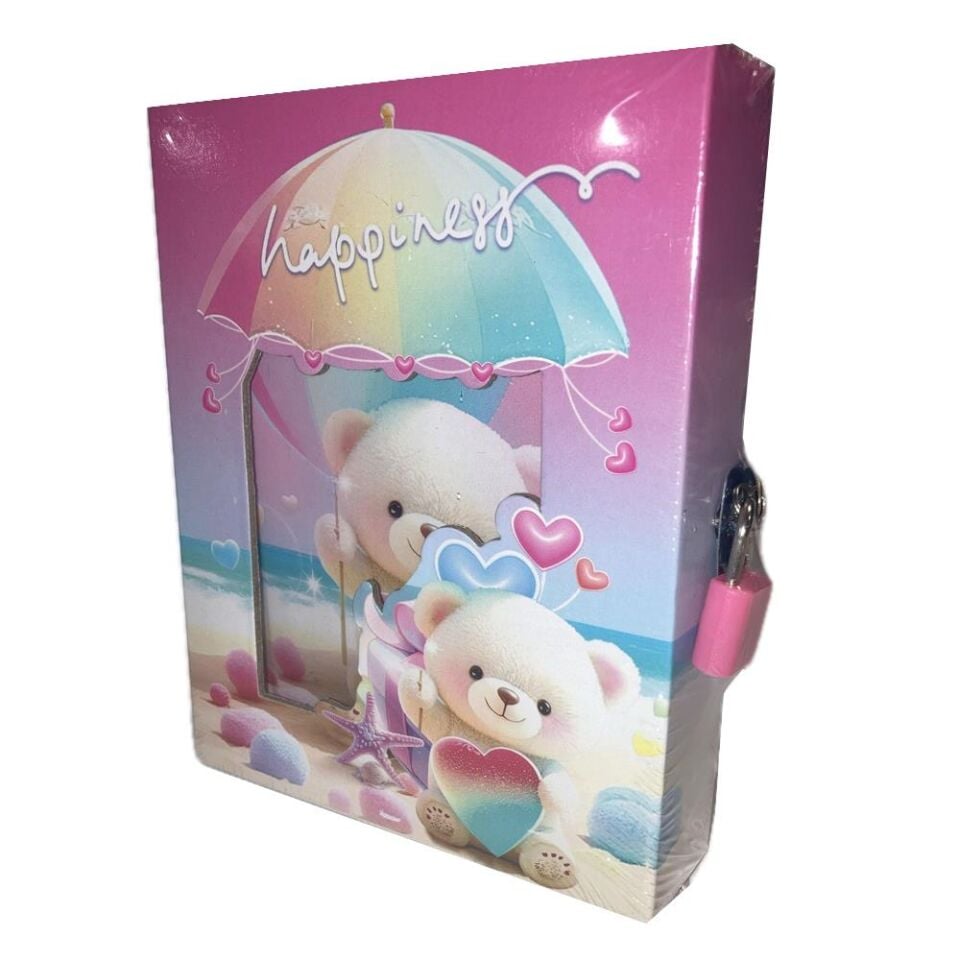 Bafix Hatıra Defteri Kilitli Karışık Desenli Yh64k-krş