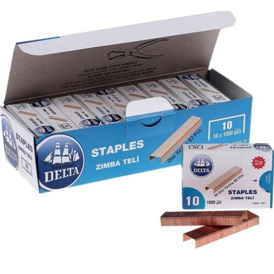 Delta Zımba Teli No:10 Sari 1621