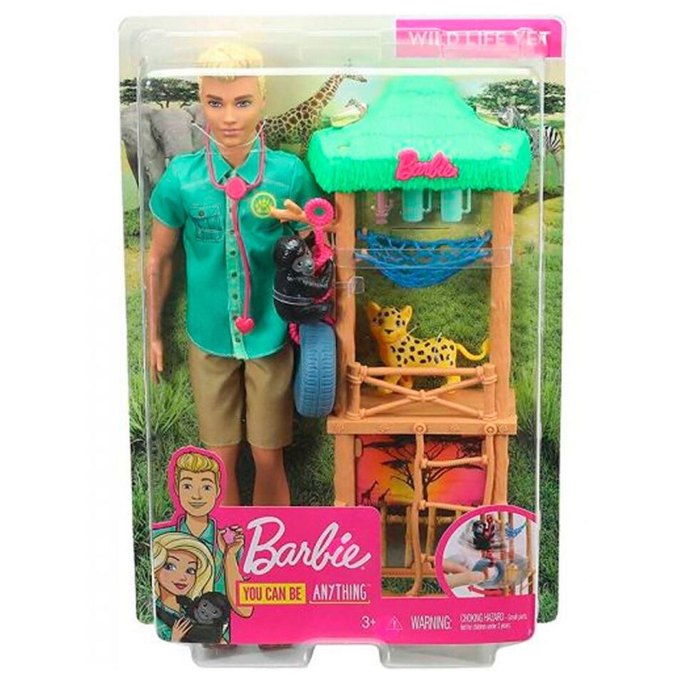 Barbie Ken Ve Meslekleri Oyun Setleri Mtl-gjm32
