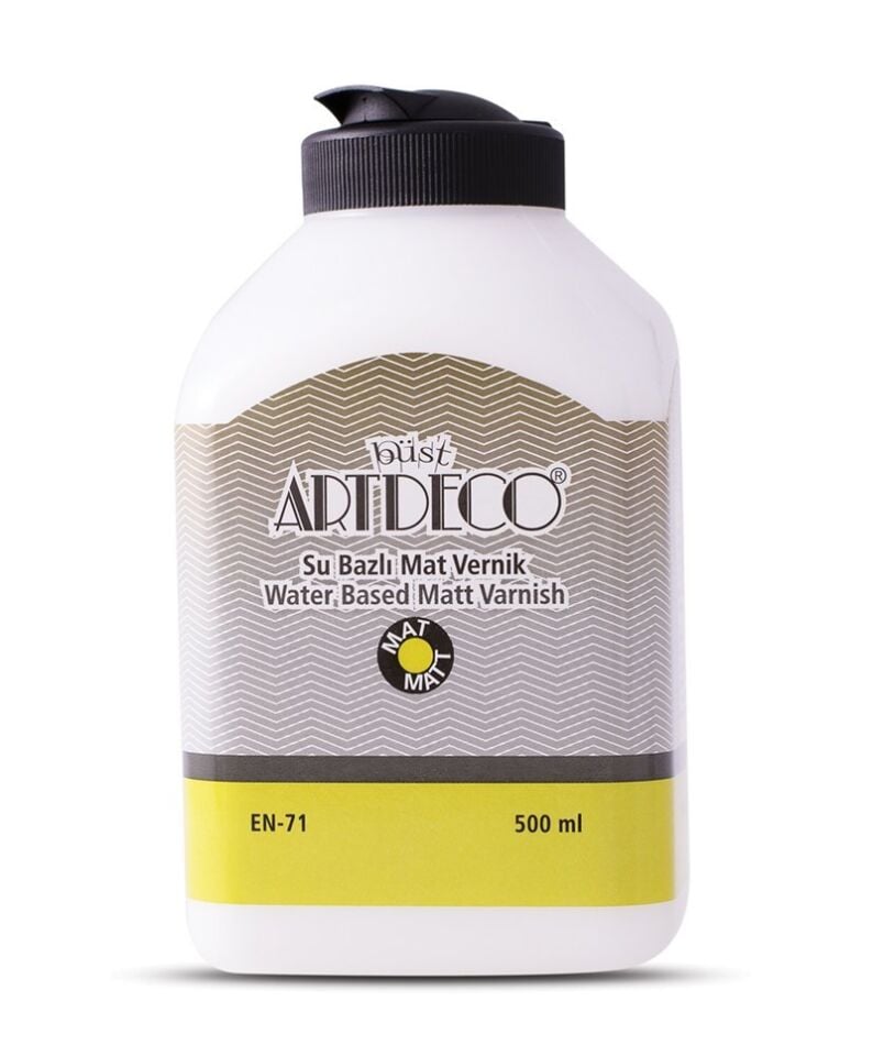 Artdeco Su Bazlı Vernik 500 Ml Mat Lv-y-073l-02