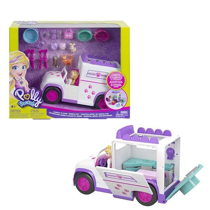 Polly Pocket Mobil Veteriner Mtl-gfr04