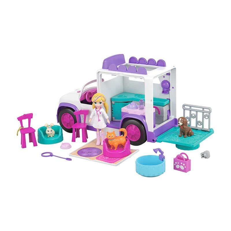 Polly Pocket Mobil Veteriner Mtl-gfr04