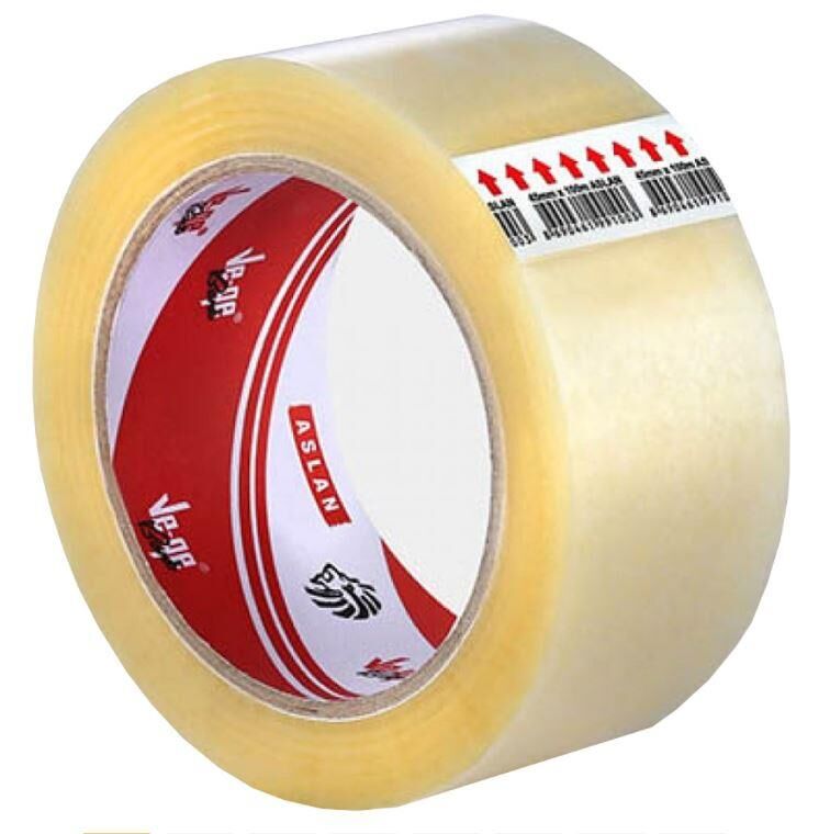 Vege Koli Bantı 45x100 Mt Hotmelt Aslan Şeffaf