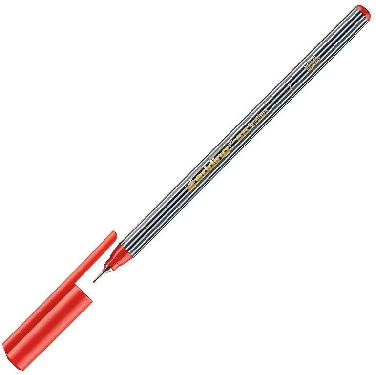 Edding Fineliner Keçe Uçlu Kalem Kırmızı (e-55) Ed5502