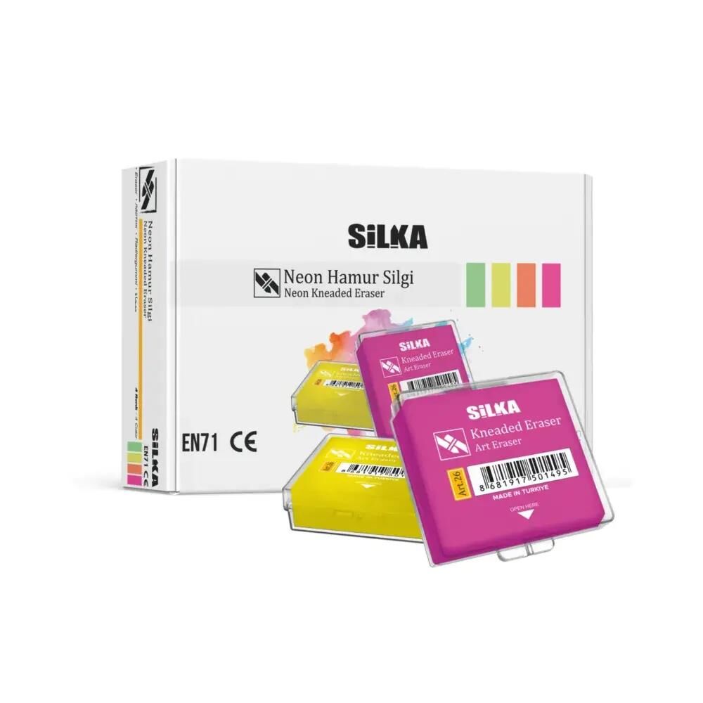 Silka Hamur Silgi Renkli Art-26r