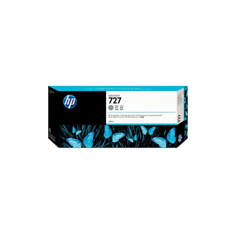 Hp 727 Magenta Kırmızı 300ml Plotter Kartuşu F9j77a