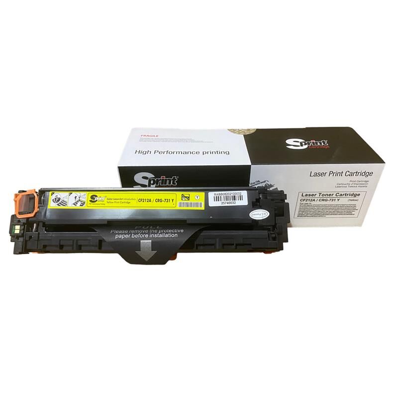 S Prınt Cf212a (131a) / Crg-731 Yellow Toner (1.8k*)