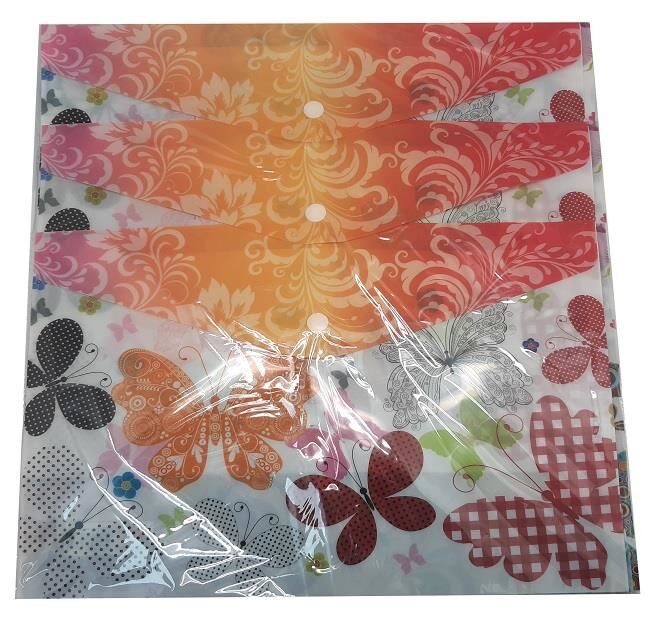 Vtk A4 Çıtçıtlı Dosya Desenli Dos-20