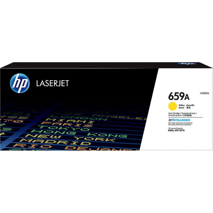 Hp 659a Yellow Sarı 13.000 Sayfa Toner W2012a