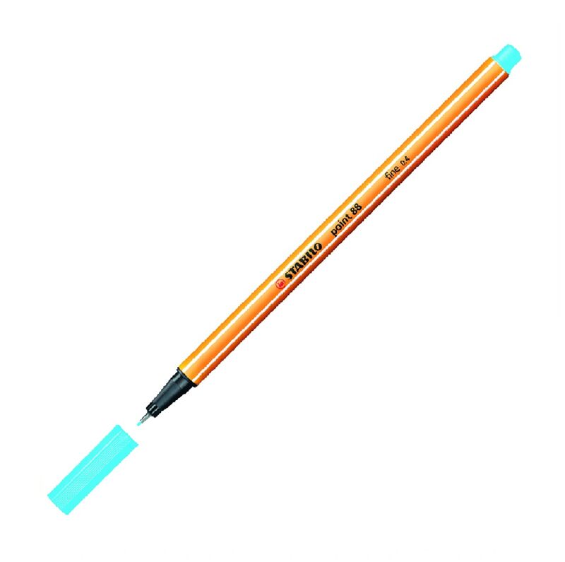 Stabilo Point 88 Keçe Uçlu Kalem 0,4 Mm - Floresan Mavi 88/031