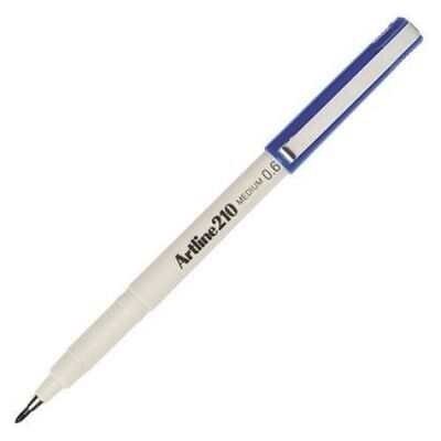 Artline 210n Keçe Uçlu Yazı Kalemi Uç:0,6mm Açık Mavi Lv-a-ek-210n L.blue