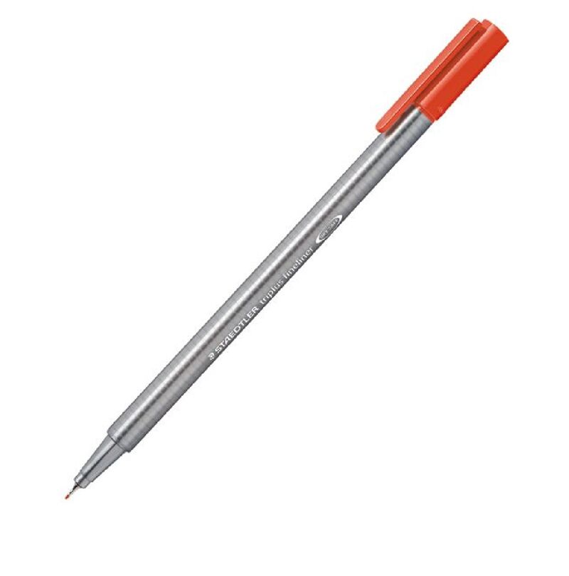 Staedtler 334-24 Trıplus Fıne Lıner Scarlet Kırmızı 0.3 Mm