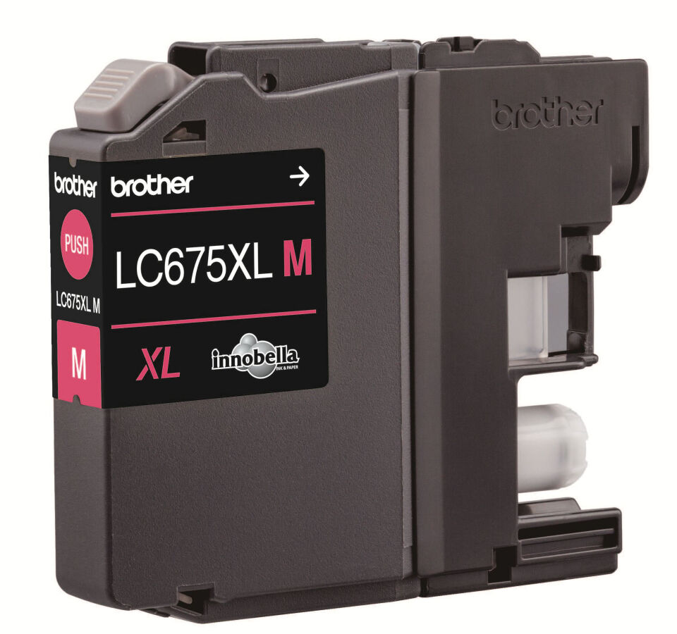Brother Lc675xlm Magenta Kırmızı 1.200 Sayfa Kartuş Mfc-j2320-j2720
