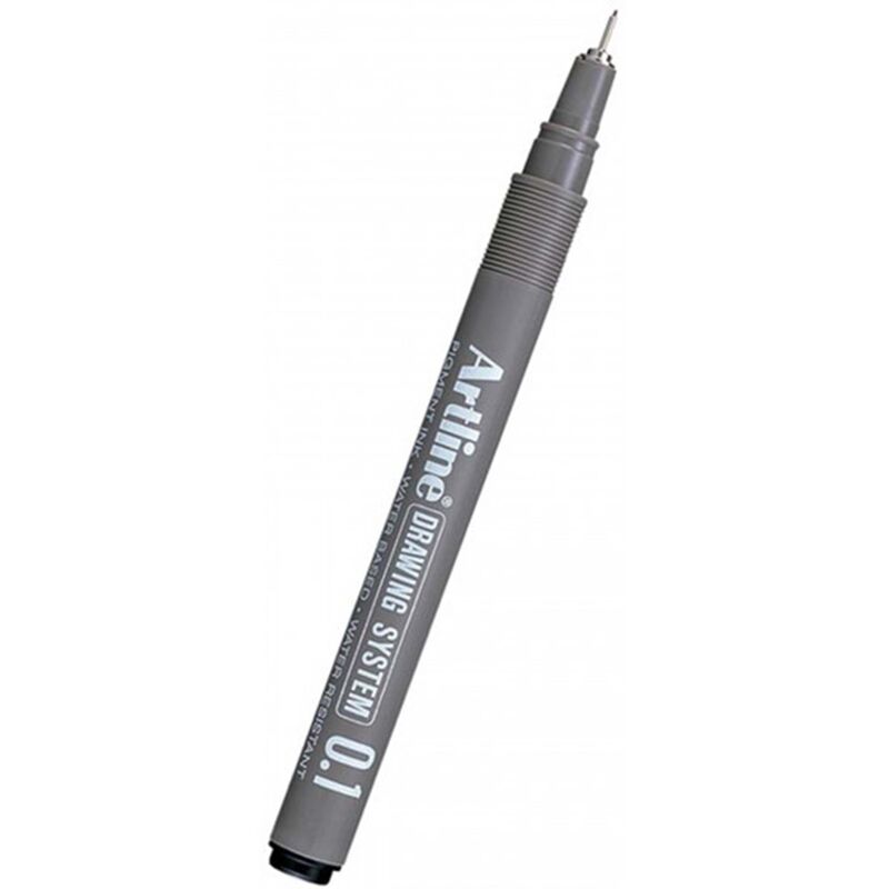 Artline Drawing System 0.1 Çizim Kalemi Uç:0,1mm Siyah Lv-a-ek-231 Black