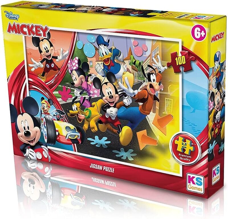 Ks Games Puzzle 100 Parça Mickey Mouse Mch-714
