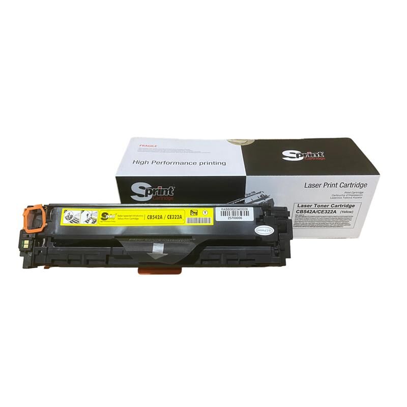 S Print Cb542a / Ce322a (125a-128a) Crg-716 Yellow Toner Sp10-125y