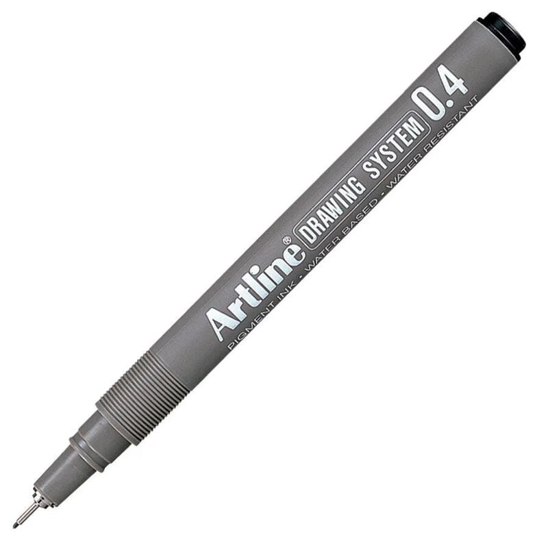 Artline Drawing System 0.4 Çizim Kalemi Uç:0,4mm Siyah Lv-a-ek-234 Black