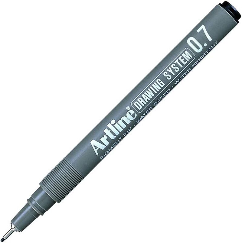 Artline Drawing System 0.7 Çizim Kalemi Uç:0,7mm Siyah Lv-a-ek-237 Black