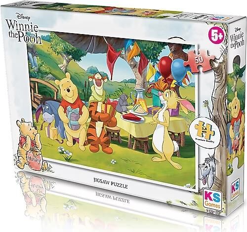 Ks Games Puzzle 50 Parça Winie The Pooh Wn-709