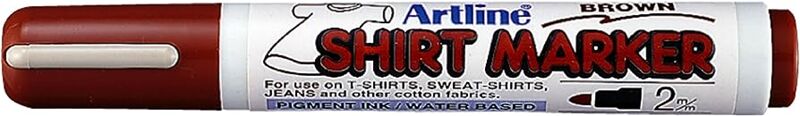 Artline Shirt Marker Tişört Markörü Uç:2,0mm Kahverengi Lv-a-ekt-2 Brown