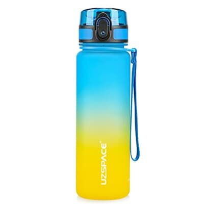 Uzspace Trıtan 1000 Ml Matara Mavi- Sarı 3038-4