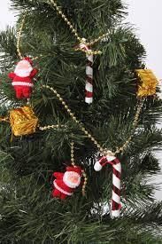 Nedi Ağaç Süsü Zincir Zincir-can-hediye Paketi Şeker Kamışı Nedi-as34