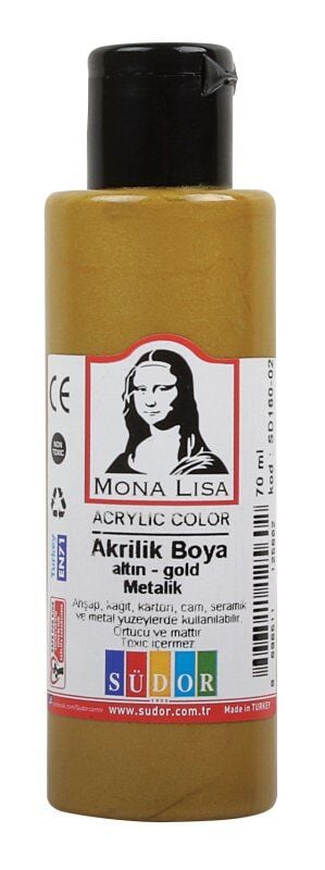 Monalisa Akrilik Boya 70 Ml Altın Sd160-02