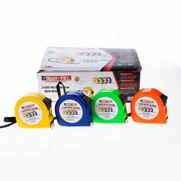 Bay-tec Mk4135 5mtx25mm Şerit Metre