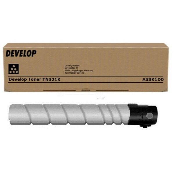 Develop Tn-321k Black Siyah Orjinal Fotokopi Toneri Ineo +224-284-364 27.000 Sayfa
