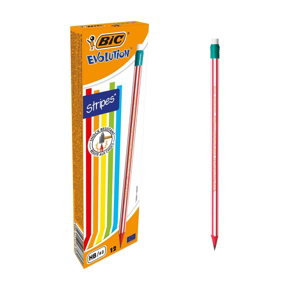 Bic Kurşun Kalem Silgili 12 Li Evolution 646 Hb 8960342