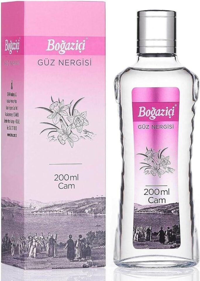 Boğaziçi Kolonya Güz Nergisi 200 Ml Cam Şişe 05176
