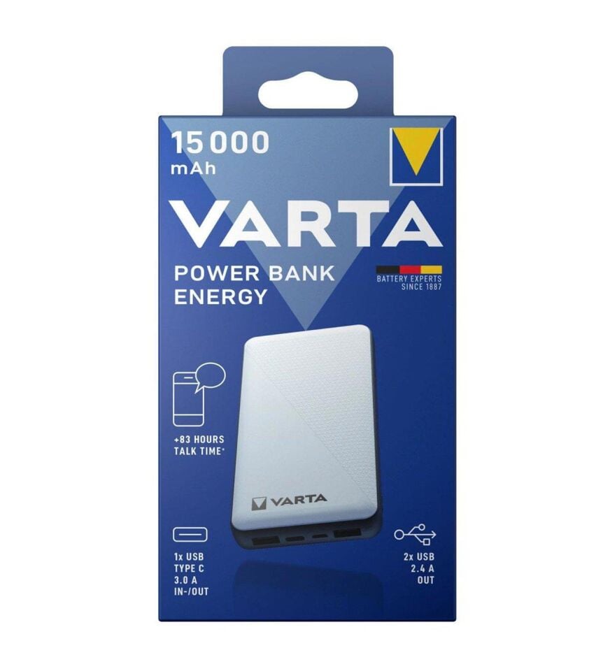 Varta Power Bank Energy 15.000 Mah 57977