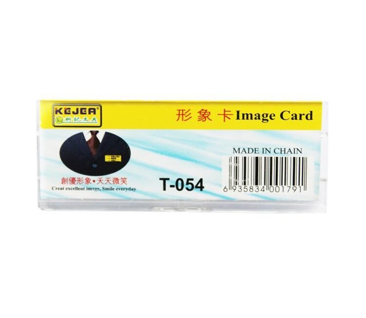 Kejea İğneli İsimlik Şeffaf T054