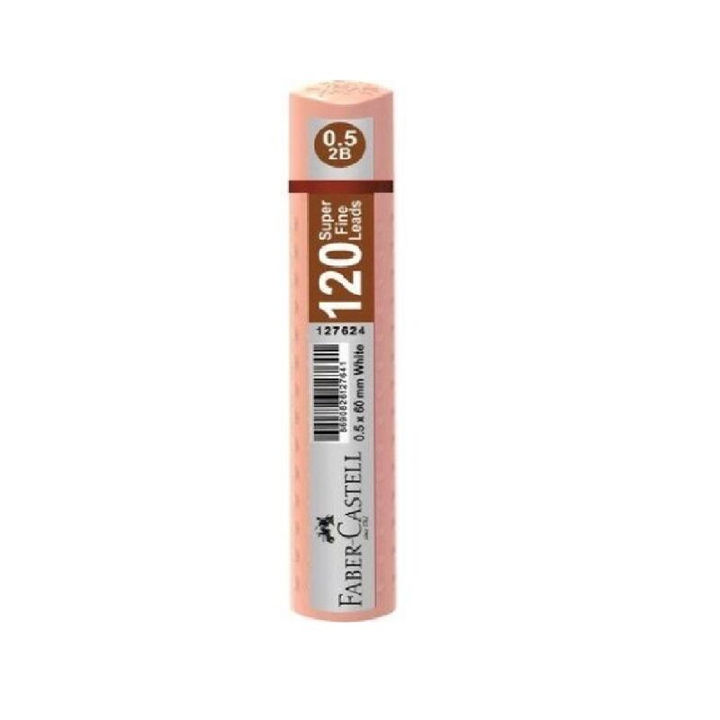 Faber Castell Kalem Ucu ( Min ) 0,5 Mm Grip 2b 60mm 120'li Pastel Turuncu 14306